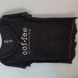 State of Mine t-shirt with "Coffee" statement